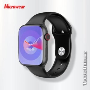 Smartwatch Microwear Watch X A Prova Dágua - Preto