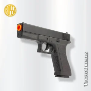 Pistola Rossi Airsoft Vg Gk-v500 Slide Metal + Esferas Bbs 6mm (150 Un)