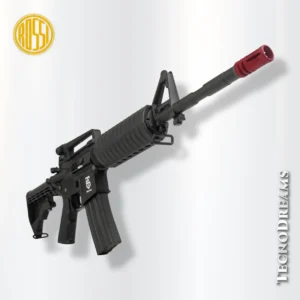Rifle Rossi Airsoft M4a1 Full Metal Car Ris + Esferas Bbs 6mm 0,20g (1000 Un)