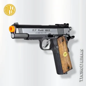 Pistola Rossi Airsoft CO2 Special Metal NBB 6mm + 3 Cápsulas de Co2 + Esfera de Aço 6mm