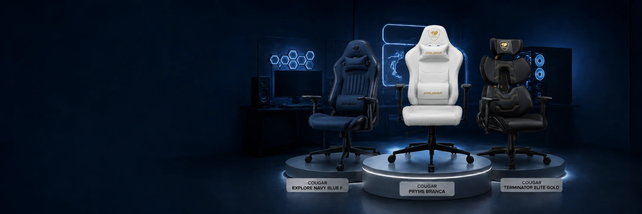Cadeiras gamer premium TecnoDreams