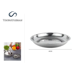 Bandeja TD Redonda Inox 45CM (422819)