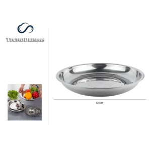 Bandeja TD Redonda Inox 50CM (422820)